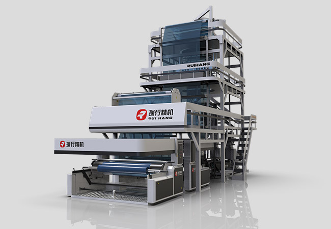 LDPE/LLDPE/HDPE三至五層共擠吹膜機 LDPE/LLDPE/HDPE三至五層共擠吹膜機